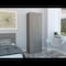Tuhome Lisboa Armoire, Rod, Double Door, Two Drawers, Metal Handles, Light Gray CLZ5535 - alternate 7